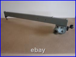 Vintage Delt Rockwell, Unisaw Jet lock fence. Contractors saw