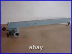 Vintage Delt Rockwell, Unisaw Jet lock fence. Contractors saw