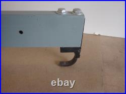 Vintage Delt Rockwell, Unisaw Jet lock fence. Contractors saw