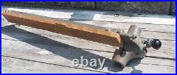 Vintage Delta LTA 450 Fence For Table Saw Unisaw