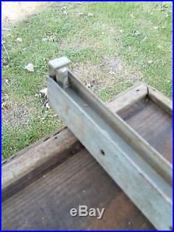 Vintage Delta Rip Fence And Rails-8Tilting Top Table Saw-14 Band Saw-Rockwell