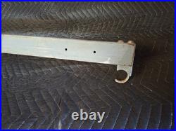 Vintage Delta Rockwell 10 Unisaw Tablesaw Rip Fence Assembly 27 Table Top