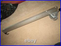 Vintage Delta Rockwell Lock Fence for Unisaw and Contractor Saw Aluminum Beam