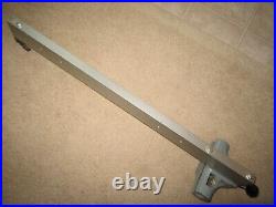 Vintage Delta Rockwell Lock Fence for Unisaw and Contractor Saw Aluminum Beam