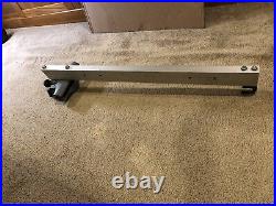 Vintage Delta Unisaw table saw jet lock rip fence Table saw