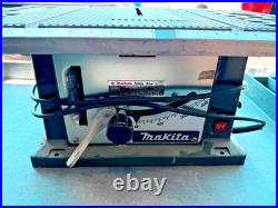 Vintage Makita 2708 Table Saw 8-1/4 Blade 115V 4500RPM withRip Fence