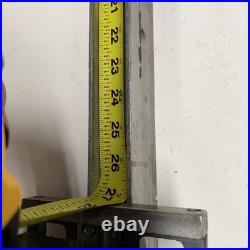 Vintage Rip Fence Guide Rail 1960's Craftsman 10 Bench Table Saw Aluminum