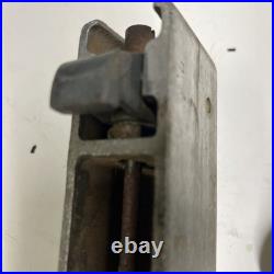 Vintage Rip Fence Guide Rail 1960's Craftsman 10 Bench Table Saw Aluminum