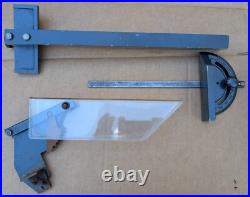 Vintage Sears Craftsman 7 1/2 Table Saw Fence, Guard, & Mitre Gauge Vintage Sears Craftsman 7 1/2 Table Saw Fence, Guard, & Mitre Gauge