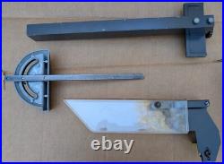 Vintage Sears Craftsman 7 1/2 Table Saw Fence, Guard, & Mitre Gauge Vintage Sears Craftsman 7 1/2 Table Saw Fence, Guard, & Mitre Gauge