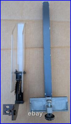 Vintage Sears Craftsman 7 1/2 Table Saw Fence, Guard, & Mitre Gauge Vintage Sears Craftsman 7 1/2 Table Saw Fence, Guard, & Mitre Gauge