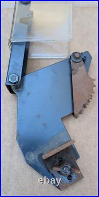 Vintage Sears Craftsman 7 1/2 Table Saw Fence, Guard, & Mitre Gauge Vintage Sears Craftsman 7 1/2 Table Saw Fence, Guard, & Mitre Gauge