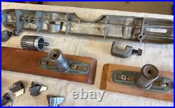 Vintage Shopsmith Greenie Shaper Fence Insert Cutter Bits Jointer Arbor Lot 500 Vintage Shopsmith Greenie Shaper Fence Insert Cutter Bits Jointer Arbor Lot 500