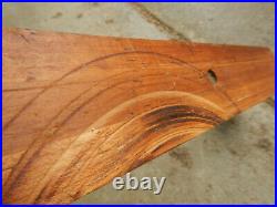 Vintage Walker Turner Craftsman Table Saw Fence Body And Wood Plank