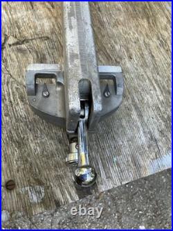 Vtg Craftsman 113 10 Table Saw Fence Geared 6418 T-9146 For 22 Top 27 OAL VGC