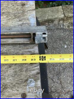 Vtg Craftsman 113 10 Table Saw Fence Geared 6418 T-9146 For 22 Top 27 OAL VGC