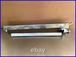 Vtg Craftsman 113 10 table saw rip fence 27 Gear micro geared toothed U. S. A