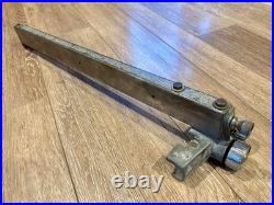 Vtg Delta Rockwell 22 table saw fence system