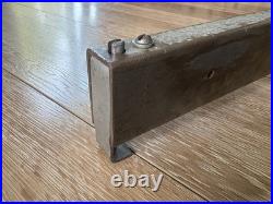 Vtg Delta Rockwell 22 table saw fence system