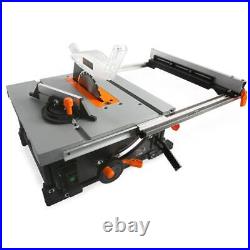 WEN Benchtop Jobsite Table Saw 11 Amp 8.25 in. 4500 RPM Compact Adjustable Depth