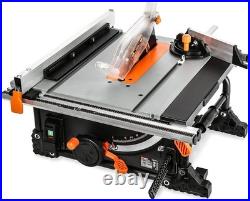 WEN TT0811 11-Amp 8.25-Inch Compact Benchtop Jobsite Table Saw, Black