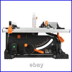 WEN Table Saw H12.99 x W22.44 x D25.59 Compact Benchtop Jobsite Metal Black