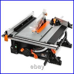 WEN Table Saw H12.99 x W22.44 x D25.59 Compact Benchtop Jobsite Metal Black