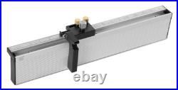 WEN WA1401 Steel Brass Miter Gauge Fence System for Table Saws Router