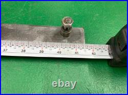 Walker-Turner 9 Tilting Arbor Table Saw Model TC995 Rip Fence FRONT RAIL ONLY