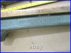 Walker Turner'The Driver Line' 8 Table Saw Rip Fence With Front Guide Bar