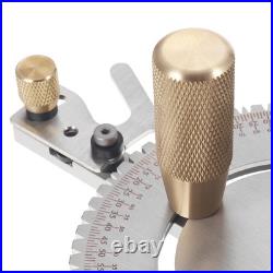 Wnew Ugraded Table Saw Miter Gauge with 27 Angle Stops / 450Mm Fence / Flip Stop