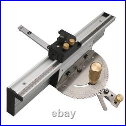 Wnew Ugraded Table Saw Miter Gauge with 27 Angle Stops / 450Mm Fence / Flip Stop