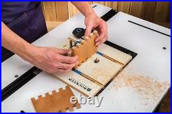 Wood Router Table Box Joint Jig Miter Box with Comfortable Ergonomic Knobs R