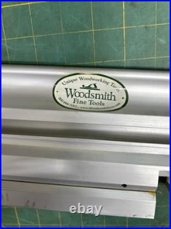 Woodsmith Heavy Aluminum Adjustable Miter Fence