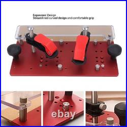 Woodworking Jig 45° 90° Slotting Milling Guide Sliding Fence Inverted Engraving