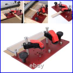 Woodworking Jig 45° 90° Slotting Milling Guide Sliding Fence Inverted Engraving