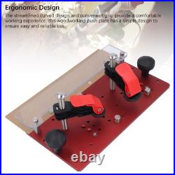 Woodworking Jig 45° 90° Slotting Milling Guide Sliding Fence Inverted Engraving