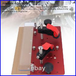 Woodworking Jig 45°90°Slotting Milling Guide Sliding Fence Inverted Push Plate