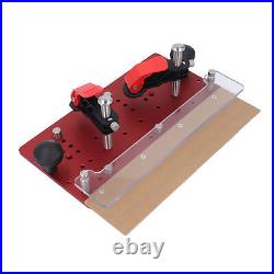 Woodworking Jig 45°90°Slotting Milling Guide Sliding Fence Inverted Push Plate