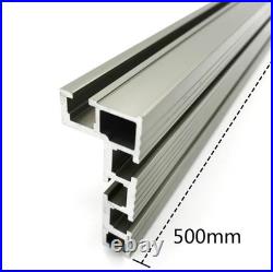 Woodworking Miter Gauge Fence T-Track Slot Sliding Brackets Connector Router Saw