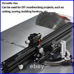 YA Woodworking Table Miter Gauge Versatile Sturdy Aluminum Alloy Table Saw Suppo